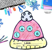 Winter Hat Name Craft