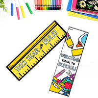August Reading Bingo, Back to School Reading Challenge and Bookmarks