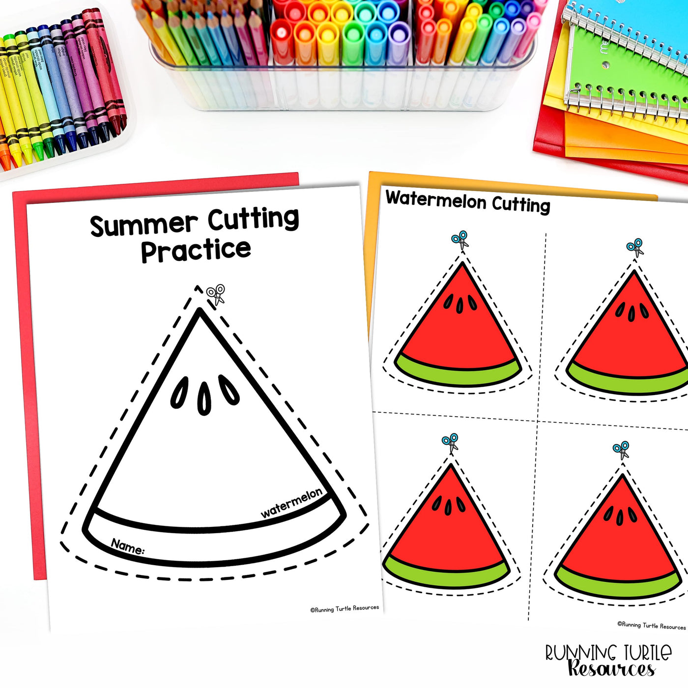 Summer Fine Motor Printables for Preschool, PreK and Kindergarten