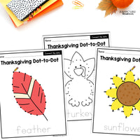 Preschool Thanksgiving Fine Motor Activities