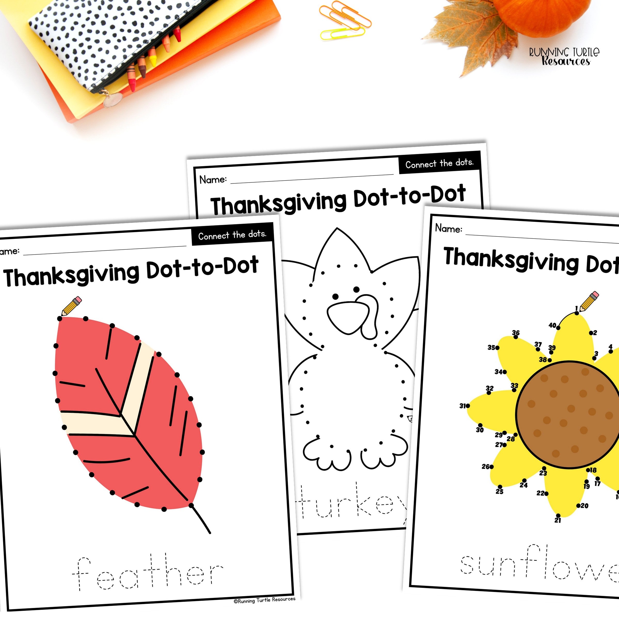 Preschool Thanksgiving Fine Motor Activities