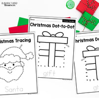 Christmas Fine Motor Printables for Preschool, PreK and Kindergarten