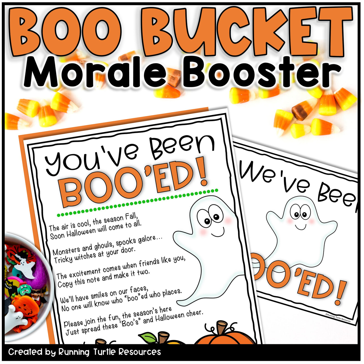 You've Been Boo'ed, Halloween Boo Basket, Staff Morale Booster, Halloween SEL
