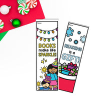 December Reading Log, Bingo Reading Challenge and Bookmarks