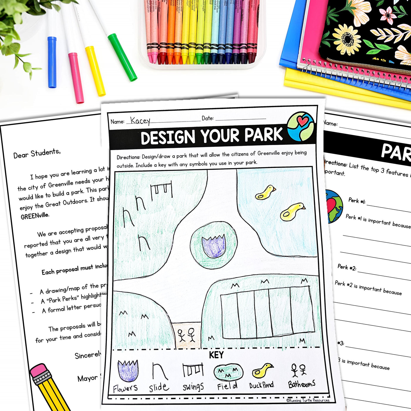 Earth Day STEM Writing Activity l Design a Park
