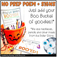 You've Been Boo'ed, Halloween Boo Basket, Staff Morale Booster, Halloween SEL