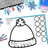Winter Hat Name Craft