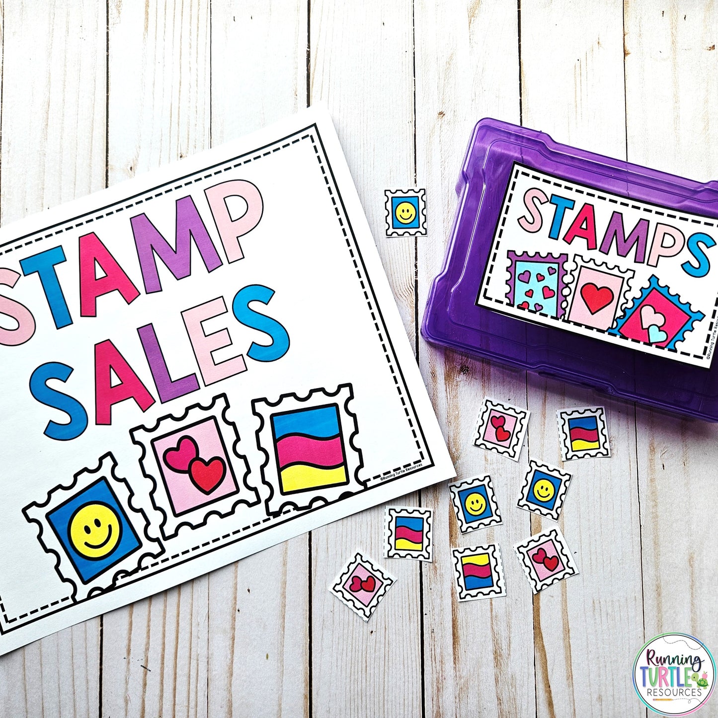 Valentine's Day Post Office Dramatic Play l Valentine Letter and Number Match