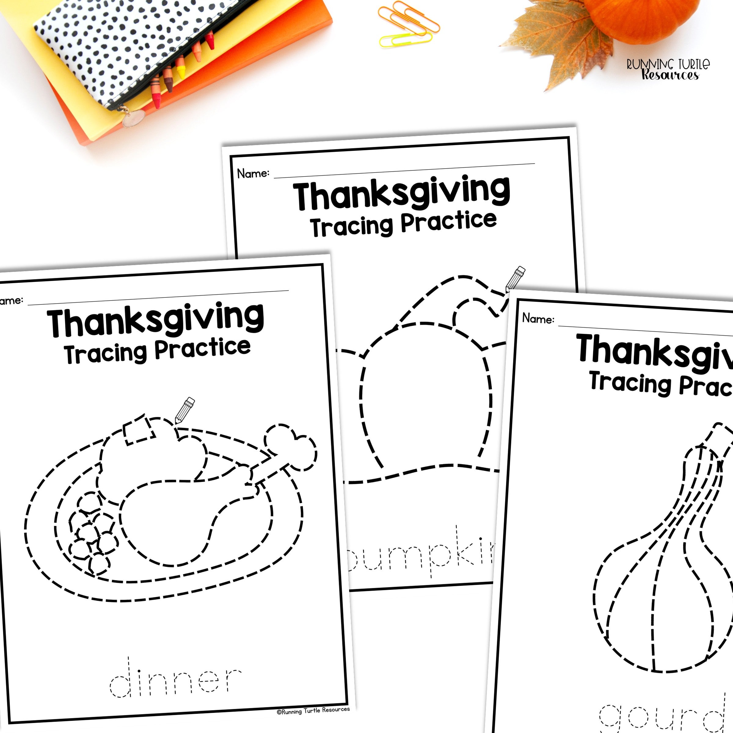 Preschool Thanksgiving Fine Motor Activities