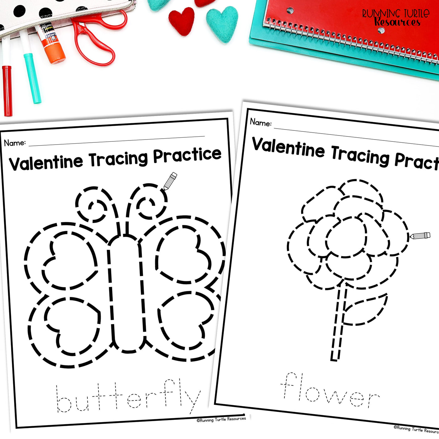 Valentine's Day Fine Motor Printables