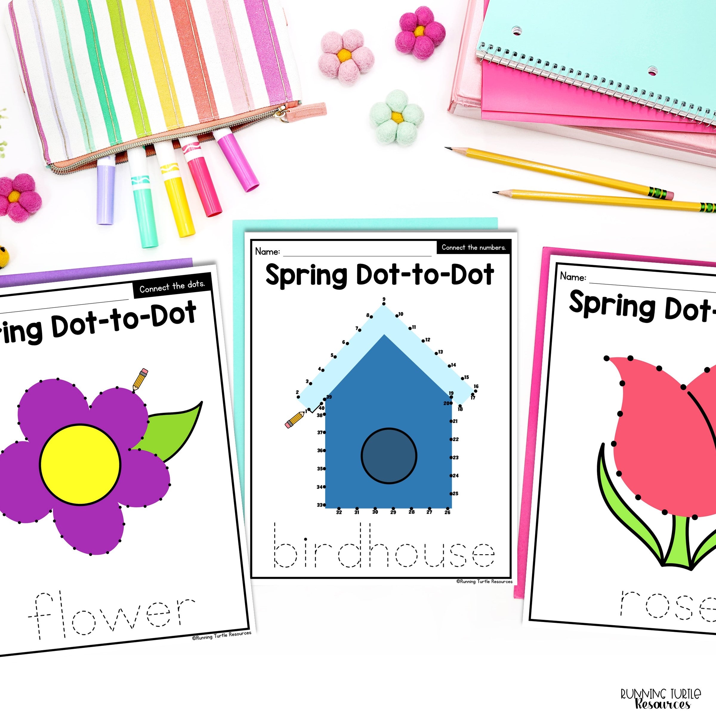 Spring Fine Motor Activities, Morning Tubs for Preschool and Kindergarten