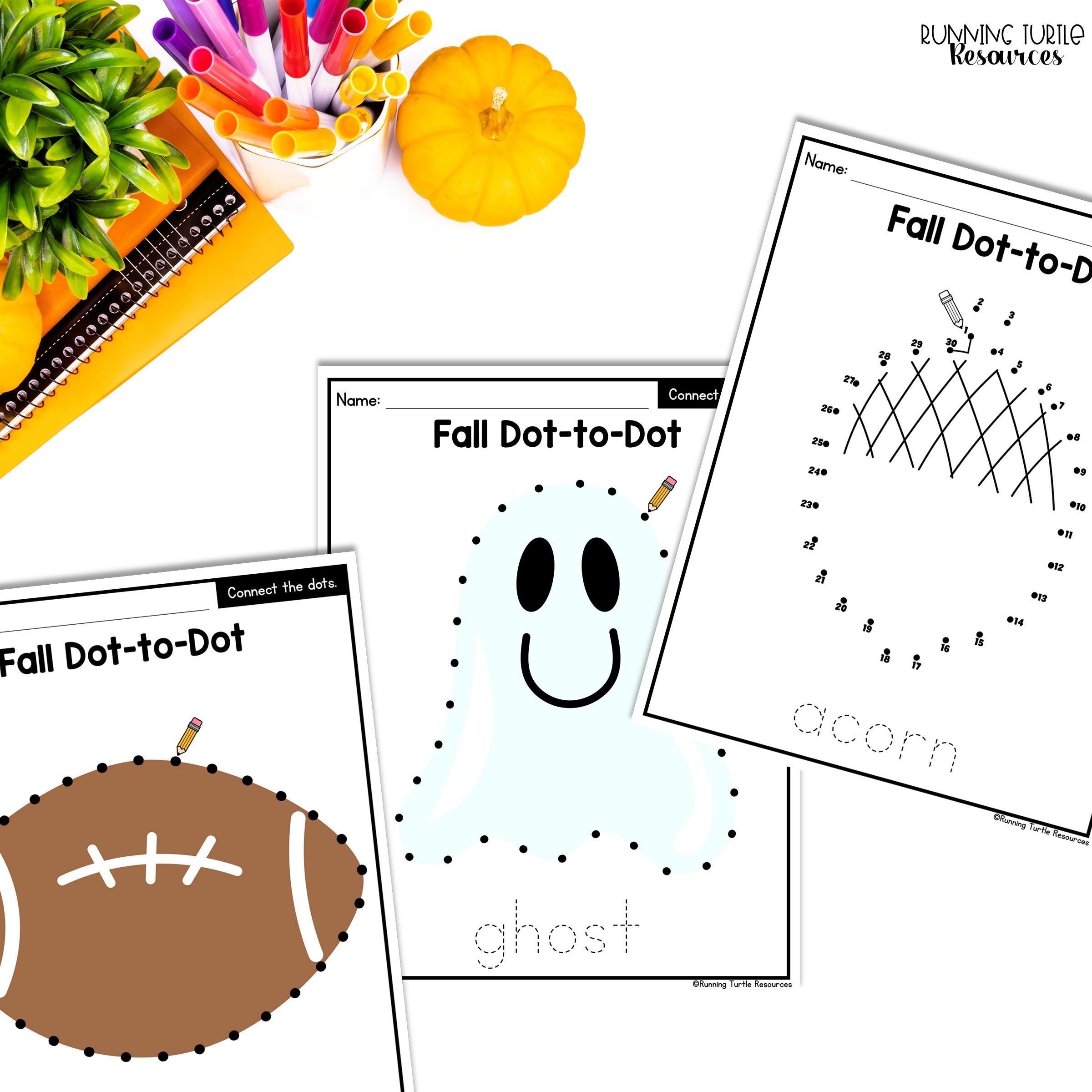 Fall Fine Motor Printable Activities for Preschool and Kindergarten