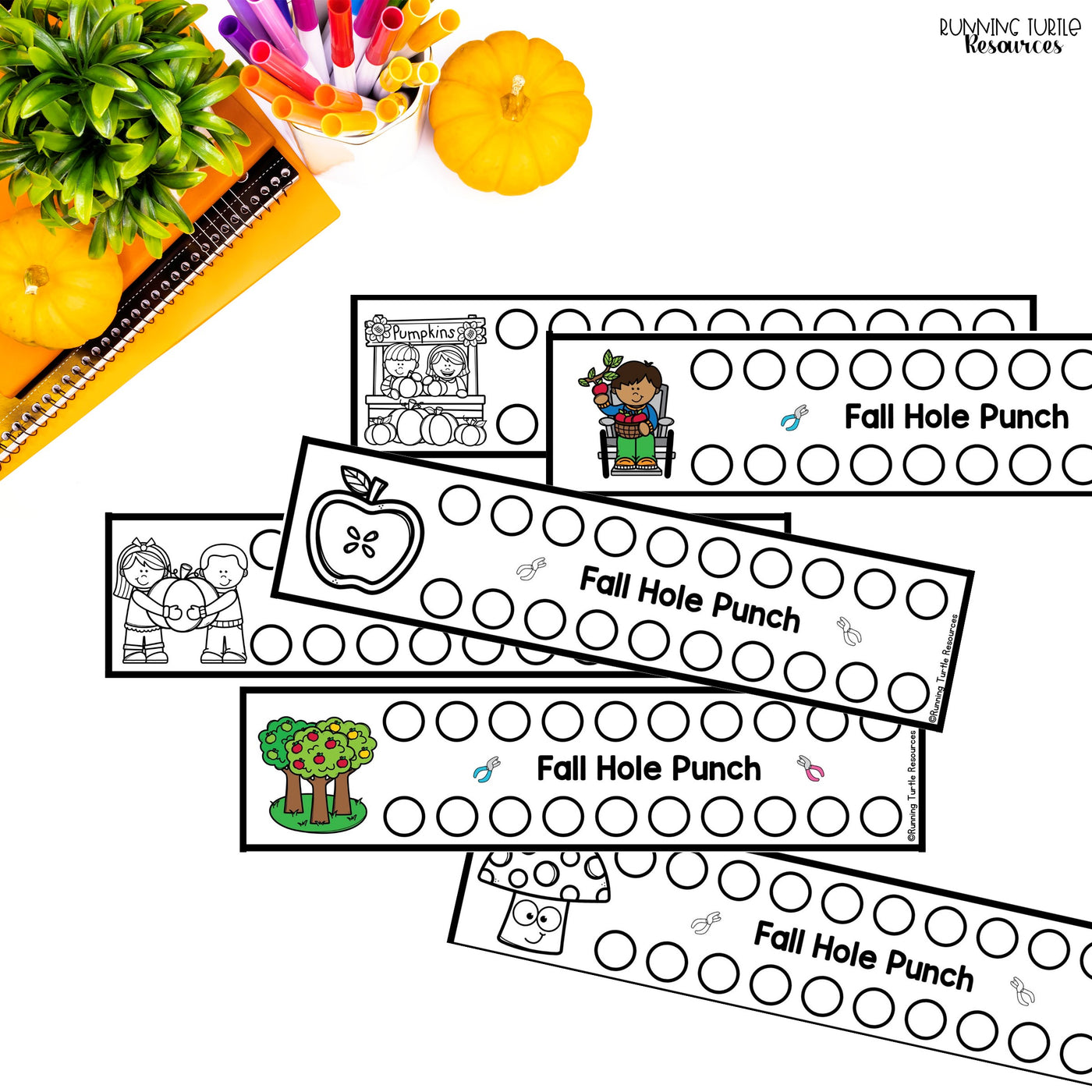 Fall Fine Motor Printable Activities for Preschool and Kindergarten