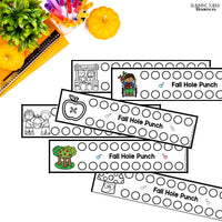 Fall Fine Motor Printable Activities for Preschool and Kindergarten