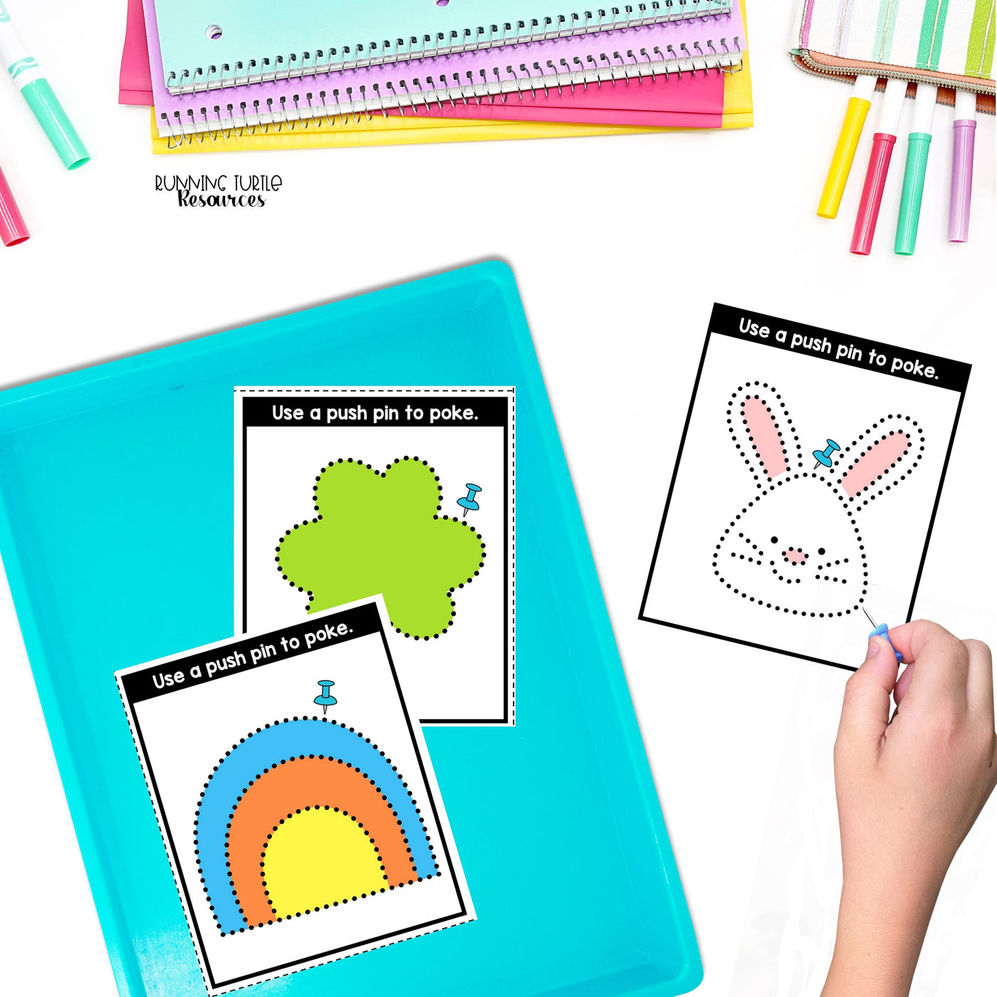 Spring Fine Motor Activities, Morning Tubs for Preschool and Kindergarten