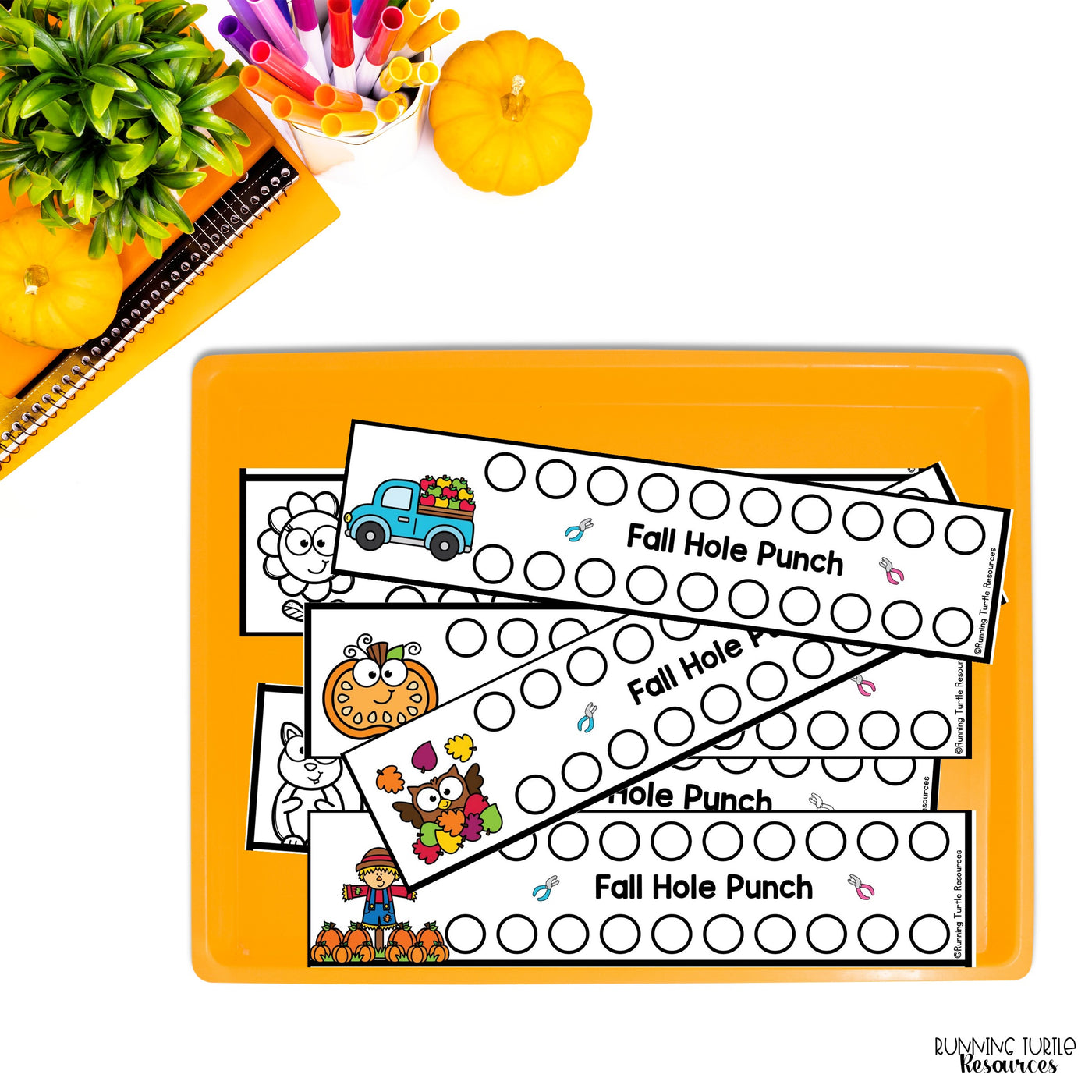 Fall Fine Motor Printable Activities for Preschool and Kindergarten