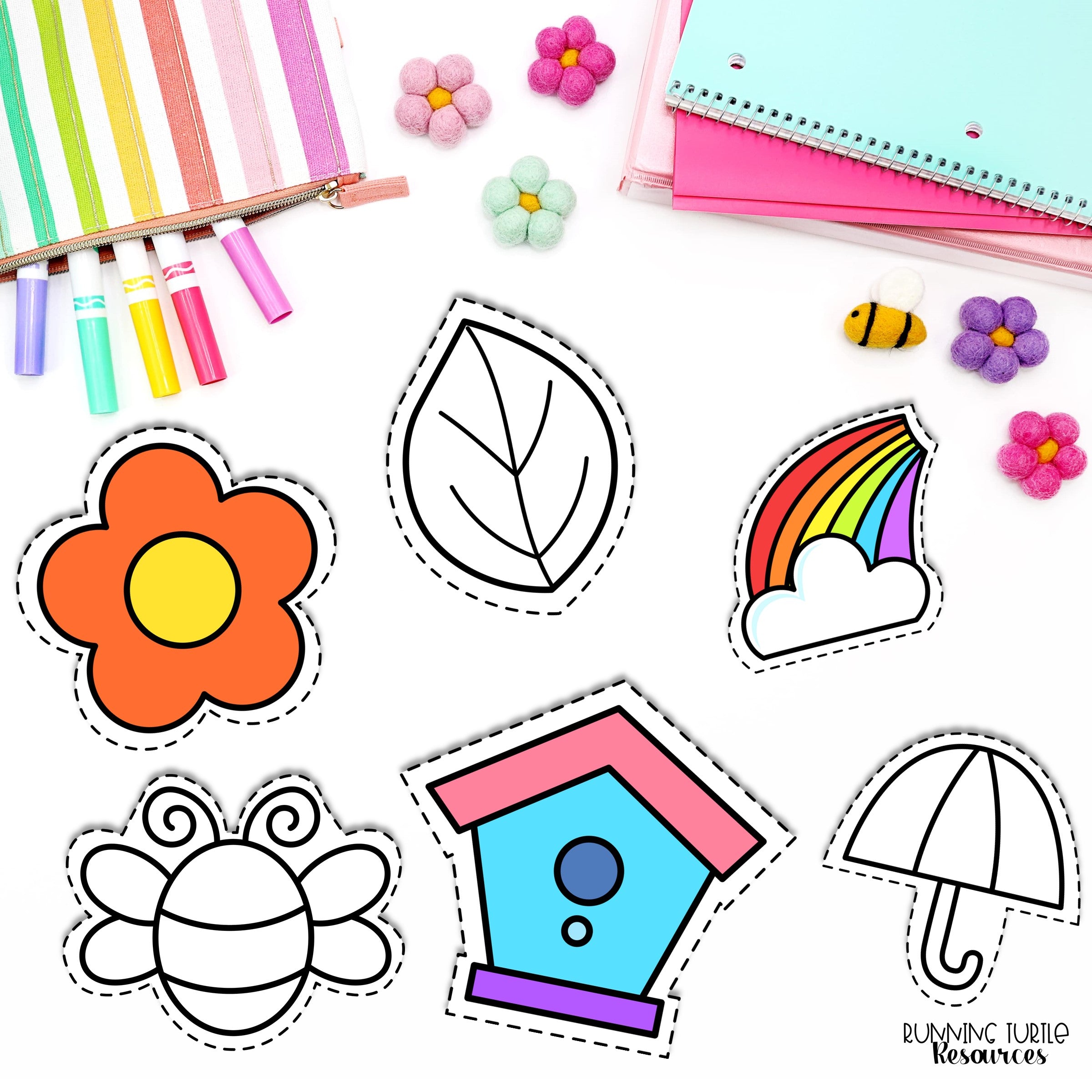 Spring Fine Motor Activities, Morning Tubs for Preschool and Kindergarten