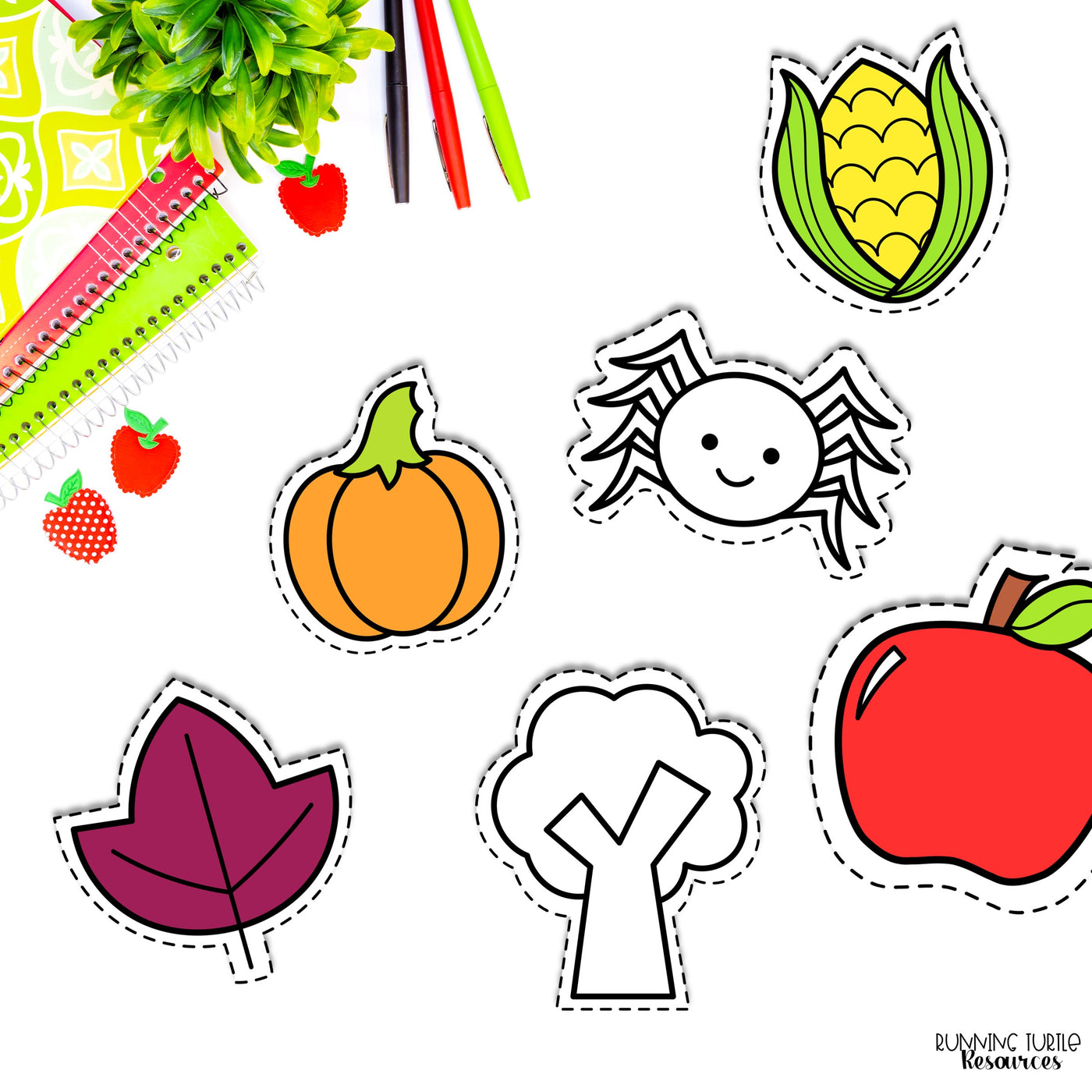 Fall Fine Motor Printable Activities for Preschool and Kindergarten