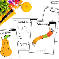Fall Fine Motor Printable Activities for Preschool and Kindergarten