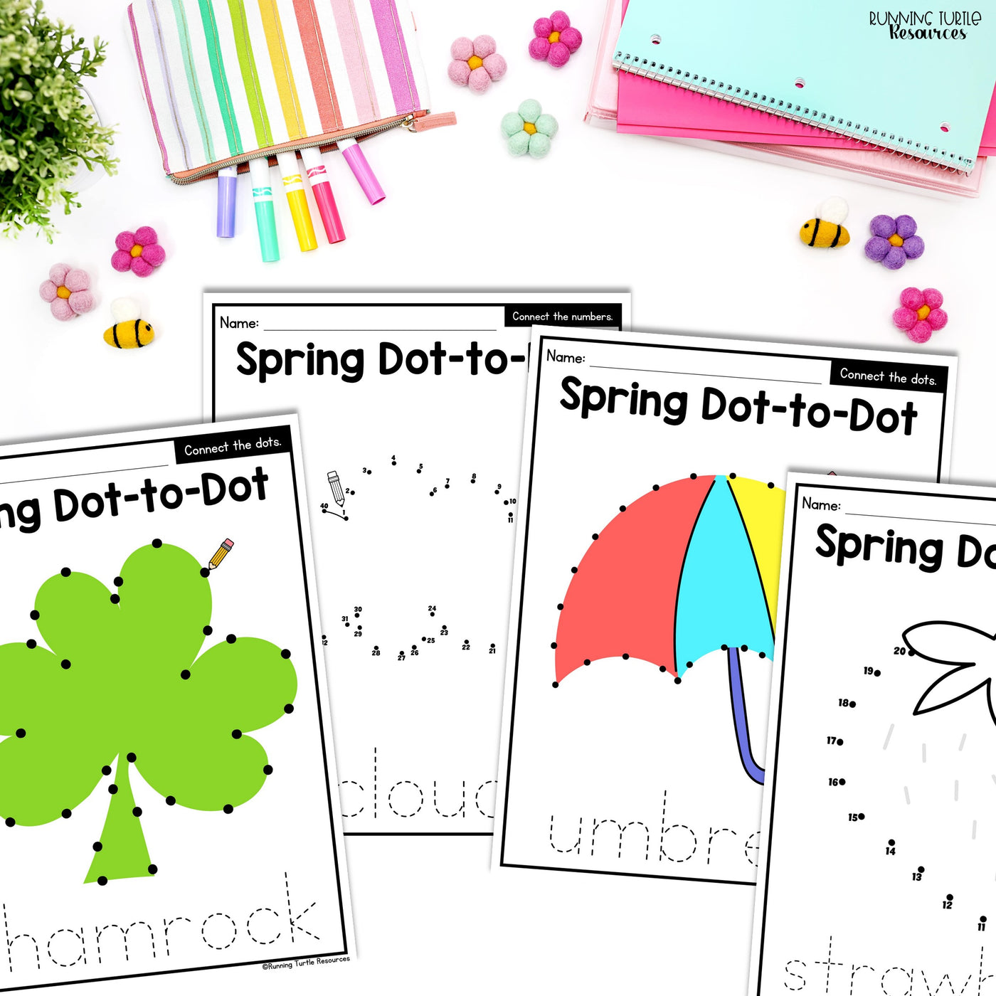 Spring Fine Motor Activities, Morning Tubs for Preschool and Kindergarten