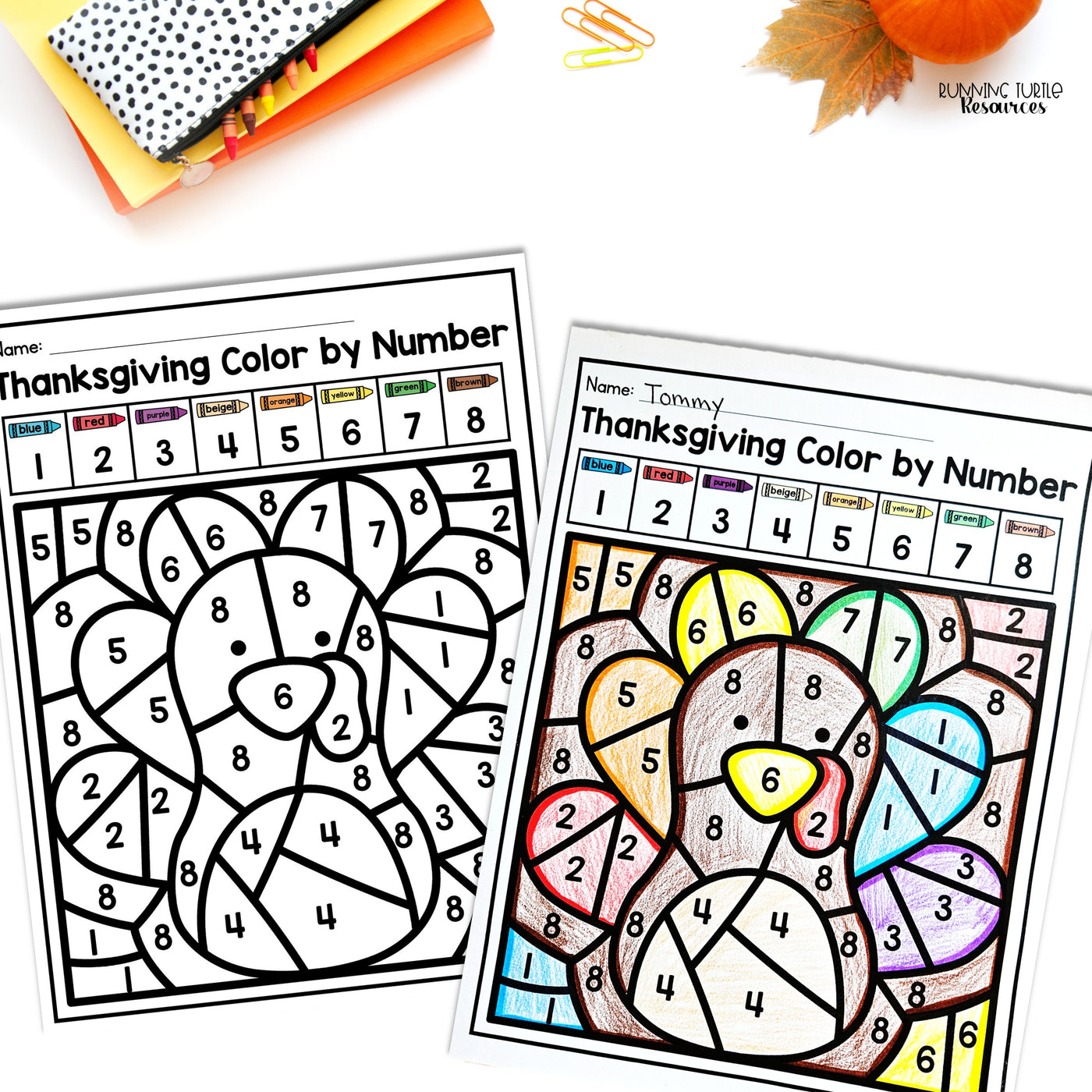 Preschool Thanksgiving Fine Motor Activities