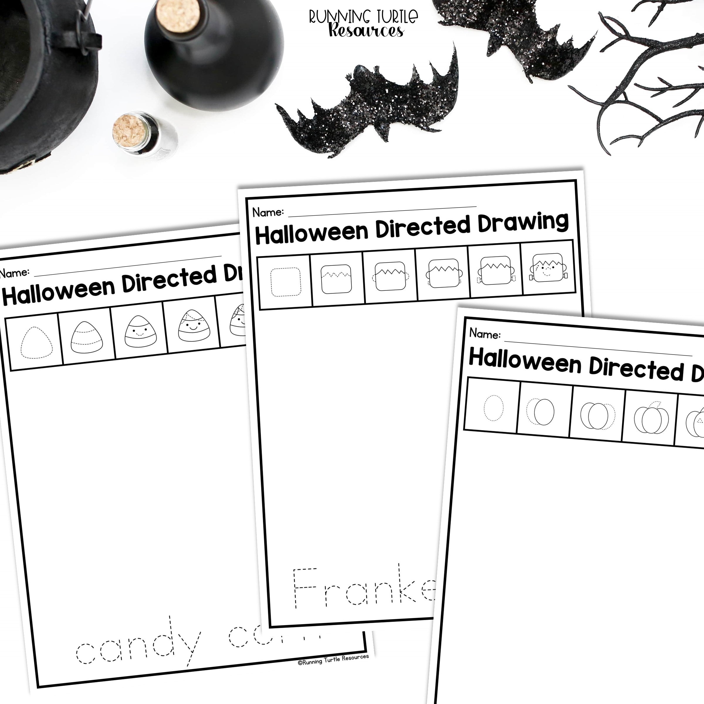 Halloween Fine Motor Printables for Preschool, PreK and Kindergarten