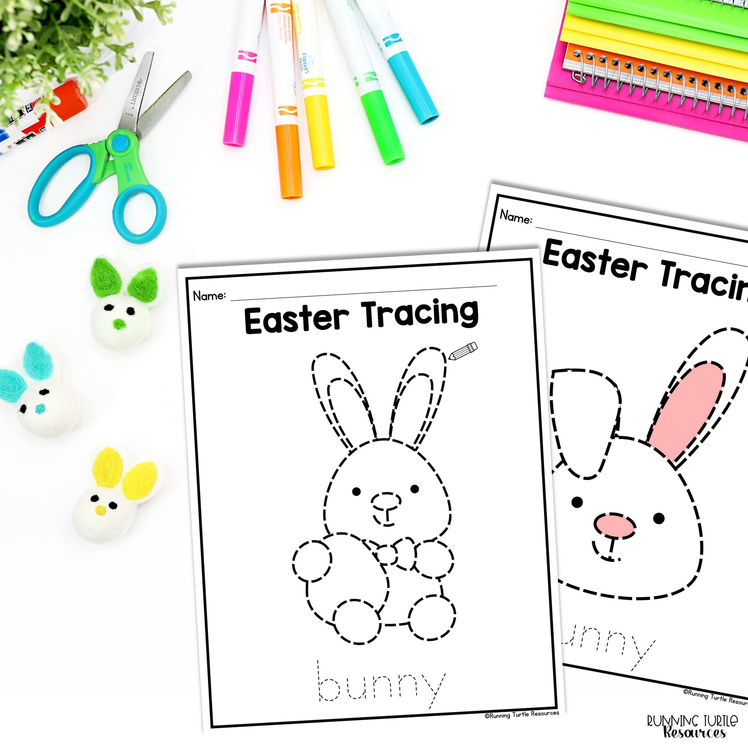 Easter Fine Motor Printables for Preschool, PreK, TK and Kindergarten