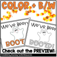 You've Been Boo'ed, Halloween Boo Basket, Staff Morale Booster, Halloween SEL