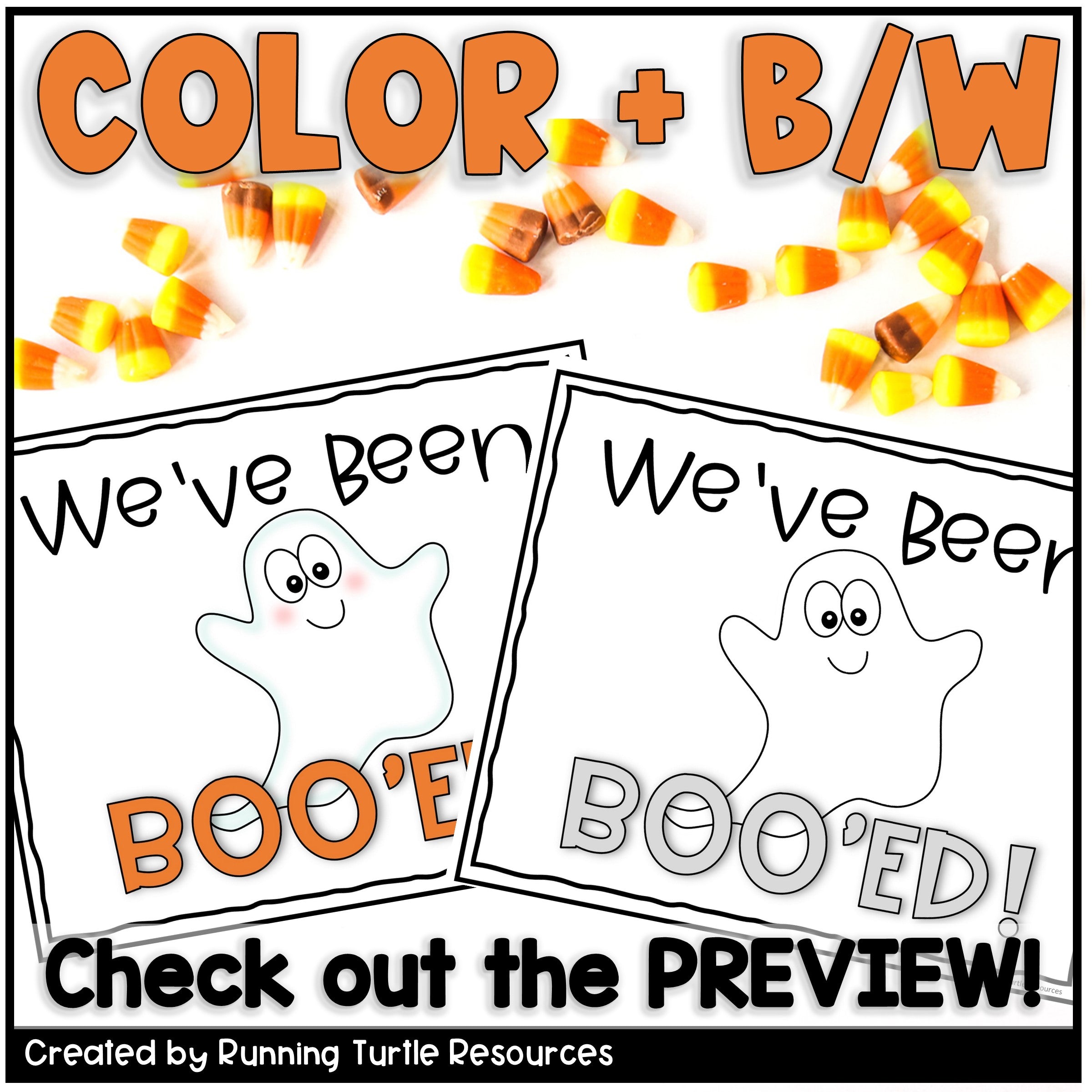 You've Been Boo'ed, Halloween Boo Basket, Staff Morale Booster, Halloween SEL