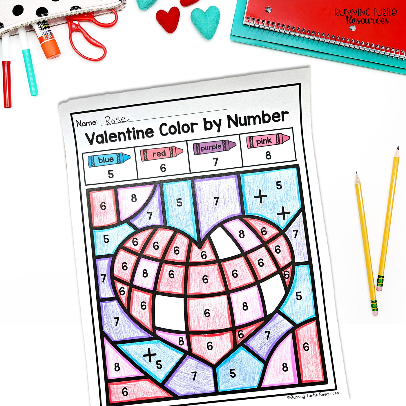 Valentine's Day Fine Motor Printables