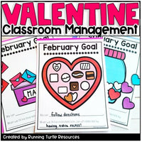 Promotional image of classroom management charts with chocolate pieces and goal setting.