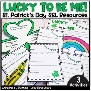 Lucky to be ME St Patricks Day Social Emotional Learning