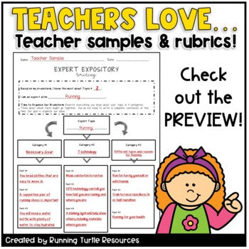 Expert Expository Writing Unit 3rd-5th Grade Common Core Aligned
