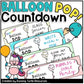 End of Year BALLOON POP Countdown