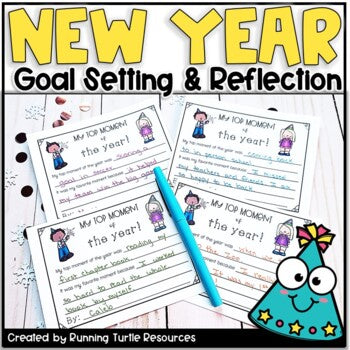 New Years Reflection New Year 2023 No Prep