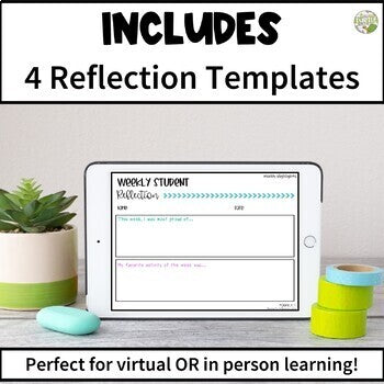 Digital Weekly Student Reflection