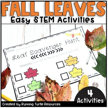 Fall Leaf Activities STEAM Centers