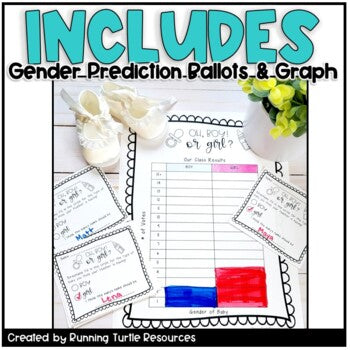 Teacher Pregnancy Announcement and Maternity Leave BUNDLE