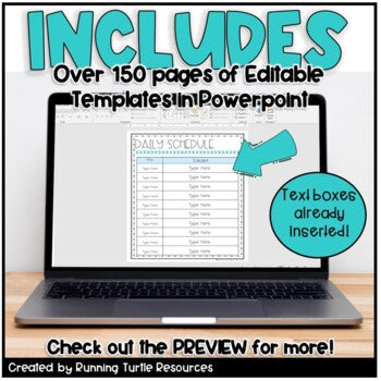 Teacher Pregnancy Announcement and Maternity Leave BUNDLE