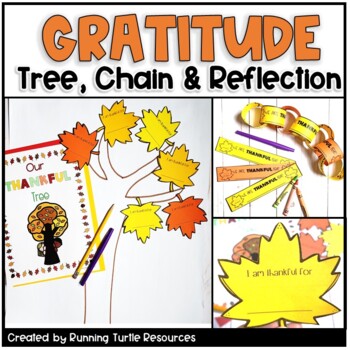 Gratitude Tree, Thanksgiving Countdown Chain, Gratitude Activities SEL