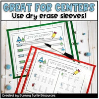 Winter Tracing Activities Preschool Writing