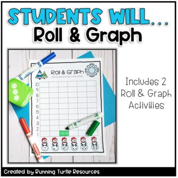Winter Graphing Kindergarten Math Activities No Prep