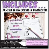 No Prep Valentine's Day Cards from Teacher