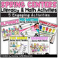 Spring Flowers Literacy and Math Activities