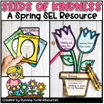 Spring Social Emotional Learning Activity l Seeds of Kindness