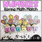 Flower Number Match l Spring Math Center