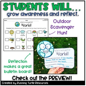 Earth Day Primary Mini Pack l Editable Name Craft