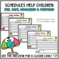 Summer Student Schedules l Editable Templates
