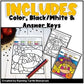 Fall Color by Code 0-20 Editable l Number Recognition Activity