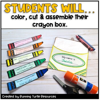 Back to School SEL Activity Craft, Crayon Craft